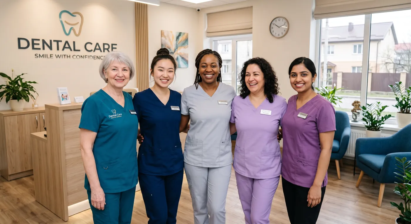 The Dental Care team at the Trenton office